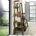 thumbnail image 3 of Atlin Designs 4 Shelf Ladder Bookcase in Saddle Brown, 3 of 6