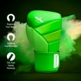 thumbnail image 3 of Hayabusa T3 Boxing Gloves for Men and Women Wrist and Knuckle Protection, Dual-X Hook and Loop Closure, Splinted Wrist support, 5 layer foam Knuckle padding - Neon Green, 12oz, 3 of 6