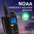 thumbnail image 3 of Walkie Talkie Quansheng UV-5R de 5W | Radio de Dos Vías de Doble Banda UHF&VHF con Pantalla Digital | Recepción de Clima NOAA, FM y Largo Alcance, 3 of 4