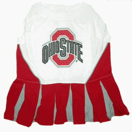 Ohio State Cheerleader Dog Dress - X-Small