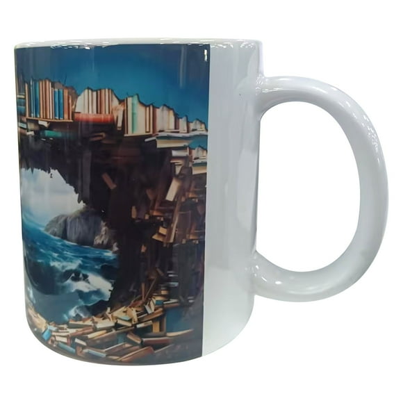 Ratfeit Large Ceramic Coffee Mug, Pottery Mug, Tea Cup for Office and Home, Handmade Pottery Coffee Mugs, Dishwasher and Microwave Safe, Kiln Altered Glaze Craft