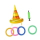 thumbnail image 5 of Juguete inflable para lanzar sombreros, ideal para carnaval al aire libre, juego inflable resistente para piscina, patio trasero, niños y niñas., 5 of 9