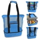 thumbnail image 3 of Bolsa De La Compra Bolsa de playa grande Bolsa de piscina de malla de nailon multifunción para niños adultos (Azul) Likrtyny Libre de BPA, 3 of 9