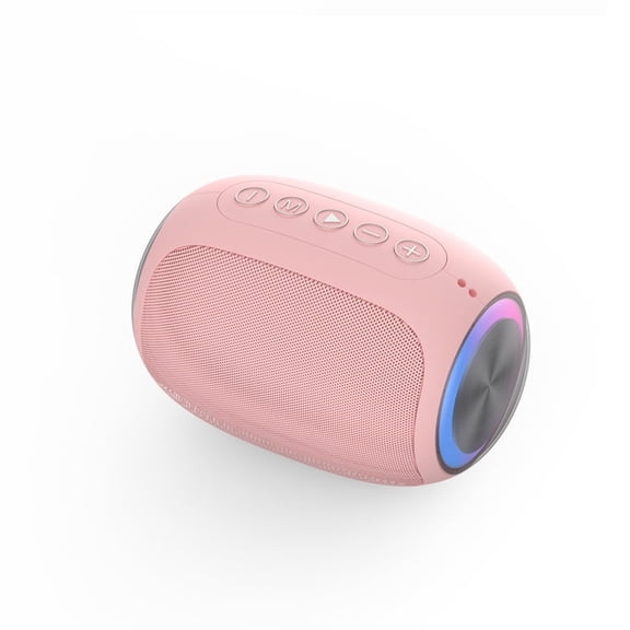 A66 Mini Portable Bluetooth 5.0 Speaker, 5W HD Sound with Card Slot, Voice Prompt & Noise-Canceling Mic, Low Latency, 100Hz-20KHz, Ideal for Home, Car, Outdoor Fitness