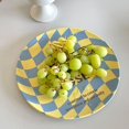 thumbnail image 4 of Bamboo Fiber Plate Modern Simple Bamboo Fiber Tableware round Plate Salad Dessert Plate Fruit Plate Dinner Plate, 4 of 8