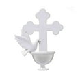 thumbnail image 5 of Personalized Cross Ornament 2024 - Dove Baptism Cross Christmas Ornaments for Gifts Baptismal Decor, 5 of 10