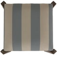 thumbnail image 4 of Cortesi Home Monboy Square Ottoman 20" Height, Blue and White Striped, 4 of 10