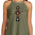 thumbnail image 3 of Guns N' Roses - Skull Cross  - Juniors High Neck Tank Top, 3 of 5