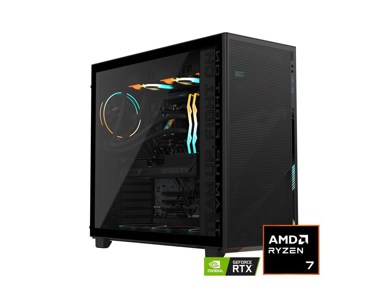 GIGABYTE AORUS Gaming Desktop PC, AMD Ryzen 7 9700X, GIGABYTE RTX 5070 Ti, 32GB DDR5, 2TB SSD, Windows 11, AORUS PRIME 5 AP5A7N7T-5000