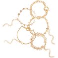 thumbnail image 3 of 5 pulseras en capas ajustables y apilables para la muñeca, 3 of 7