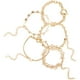 thumbnail image 3 of 5 pulseras en capas ajustables y apilables para la muñeca, 3 of 7