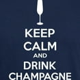 thumbnail image 3 of CafePress - Keep Calm And Drink Champagne Dark T Shirt - Men's Classic Graphic Cotton T-Shirt, 3 of 4