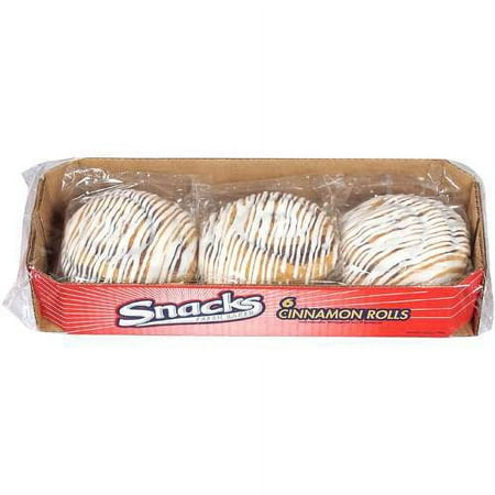 Cloverhill 6pk Cinnamon Roll Tray Pack