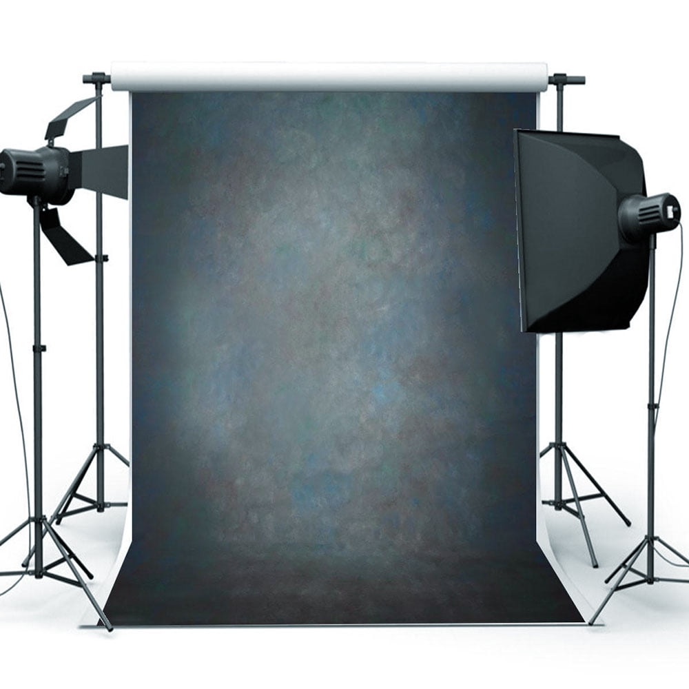 LELINTA Studio Photo Video Photography Backdrop 5x7ft Grey Abstract Painting Style Printed Vinyl Fabric Background Screen Props