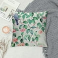 thumbnail image 2 of FUMJ  Watercolor Birds Eucalyptus Pillow Covers - Hummingbird Throw Pillow Cases Floral Rose Pillowcases Green Pink Spring Summer Plants Cushion Covers for Home Outdoor, 2 of 5