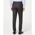 thumbnail image 3 of DKNY Men’s Modern-Fit Stretch Windowpane Suit Separate Pants (Charcoal/Navy, 32X32), 3 of 4