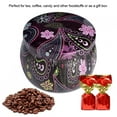 thumbnail image 3 of Contenedor de té, caja de almacenamiento de hojalata, latas de metal de colores, contenedor de café diseñado a la perfección, 3 of 9