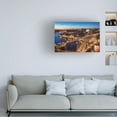 thumbnail image 3 of Canvas Wall Art - Jean Claude Castor 'Portugal - Porto Blue Hour' Wall Art for Living Room, Bedroom, or Office Décor by Trademark Fine Art - 24 x 16 Inches, 3 of 4