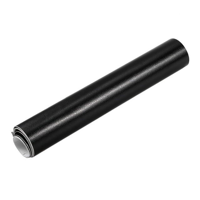 Peahefy Leather Grain Vinyl Car Interior Sticker Decor Furniture DIY Film Wrap Black 30*200cm, Vinyl Sticker, Car Sticker Decor