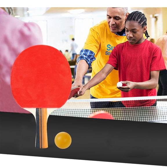 OUNONA Table Tennis and Set for Junior Players - Pong Racket Fitness Training Equipment