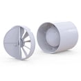thumbnail image 4 of 220V High-Power Exhaust Fan With Backdraft Valve - Flexible Installation & Low 09Si (4 Inches), 4 of 10