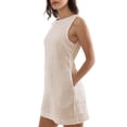 thumbnail image 2 of Amazhiyu Women's 100% Pure Linen Sleeveless Dress with Pockets Side Zipper Midi Casual Summer Dress, 2 of 9