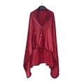 thumbnail image 1 of Billuyoard Manta poncho portátil multifunción de felpa, abrigos de oficina elegantes para mujer, chales térmicos de invierno Suministros térmicos do, 1 of 6