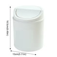 thumbnail image 3 of 1.32 Gallon PlasticDesktop mini can,mini garbage can,Tiny Desktop Waste Garbage Bin for Home, Office, Kitchen, Vanity Tabletop, Bedroom, Bathroom ,garbage bin, 3 of 7