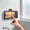 Black, variant on Shower Phone Holder Waterproof with Wireless Bluetooth Speaker, Wall Mount Anti Fog Case 360 Rotatable Extendable Adjustable, Built In Speaker Key Control Screen Touch