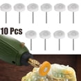 thumbnail image 2 of Greenne 10Pcs Cloth Polishing Wheel Rotary Tool Accessory Buffing Pad For Jewelry Metal, 2 of 8