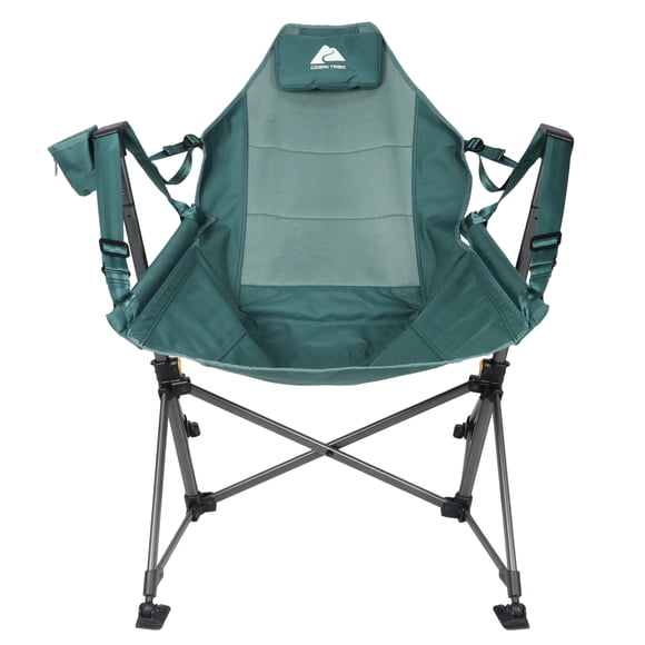 Ozark Trail Swing Hammock Chair, Green, Portable