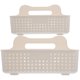 thumbnail image 1 of Estante de almacenamiento para champú y acondicionador, 2 unidades, soporte de pared para cocina, organizador de baño, 1 of 6