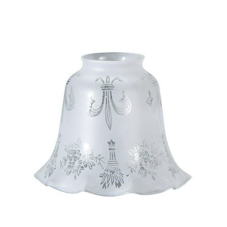 B&P Lamp® 2 1/4" Fitter Fleur-De-Lis Fixture Shade, 4 1/2" Ht., 5" Dia.