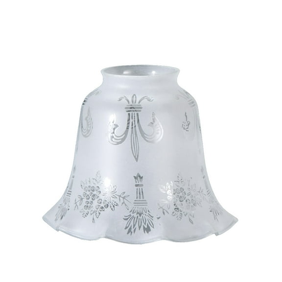 B&P Lamp® 2 1/4" Fitter Fleur-De-Lis Fixture Shade, 4 1/2" Ht., 5" Dia.