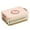 Pink Dual Layer, variant on Cheers Deli Meat Container Dumpling Storage Box Multiple Layer BPA-Free Stackable Design Good Sealing Non-Stick Refrigerator Freezer Organizer