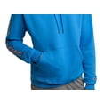 thumbnail image 3 of Champion Men's Powerblend Standard Fit Logo Print Fleece Hoodie Blue Size Large, 3 of 3