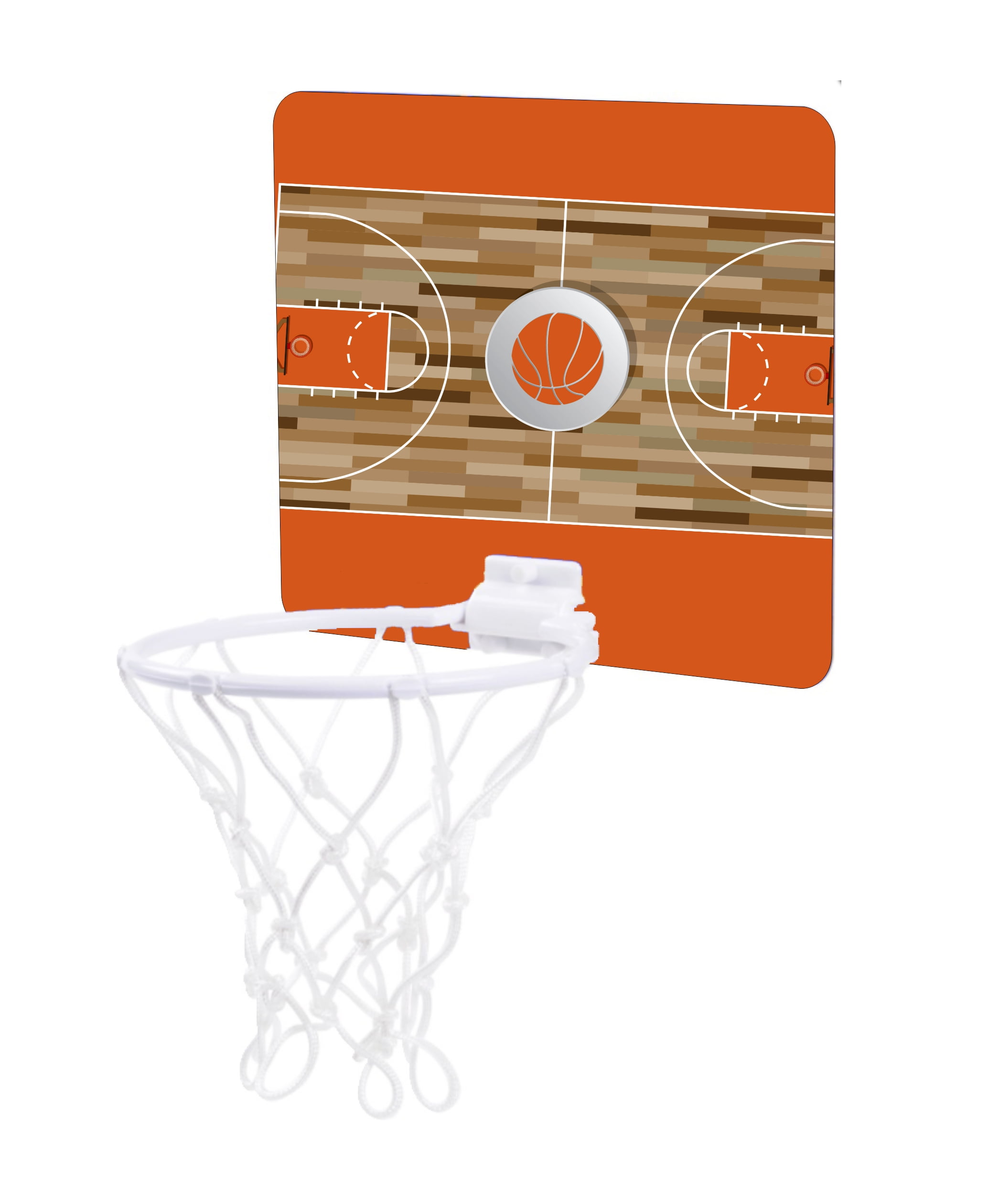Basketball Court Childrens 7.5" Long x 9" Wide Mini Basketball