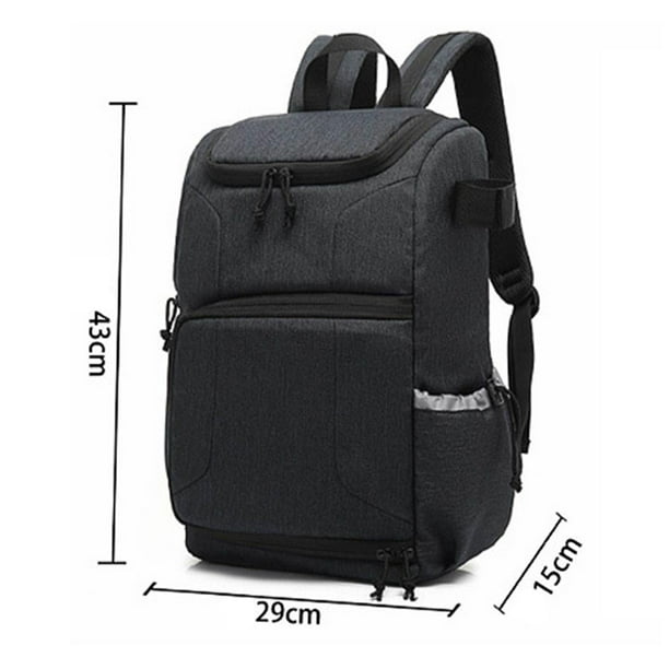 Besnfoto Petit Sac à Bandoulière Étanche Pour Appareil Photo Reflex Ou Sans Miroir - Noir, Compact Et Robuste