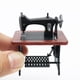 thumbnail image 5 of Mini muebles para casa de muñecas, máquina de coser, accesorios de plástico, adorno decorativo rojo, 5 of 8