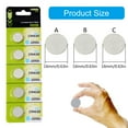 thumbnail image 5 of Zeiwohndc 3V Lithium Button Batteries For Remotes Small Devices CR1620/CR1632/CR1616, 5 of 17