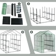 thumbnail image 5 of BestMassage Mini Greenhouse- 56.5" x 56.5" x 76" - Portable Walk-In Greenhouse, 5 of 7