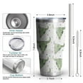 thumbnail image 6 of 30oz White Buffalo Skull Dot Pattern Tumblers Stainless Steel Tumbler with Lid and Straw,Vacuum Insulated Double Wall Travel Tumbler Cups Mug with Cleaning Brush for Coffee,Tea, 6 of 7