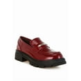 thumbnail image 6 of London Rag Gleam Stride Faux Leather Womens Chunky Loafers, 6 of 10