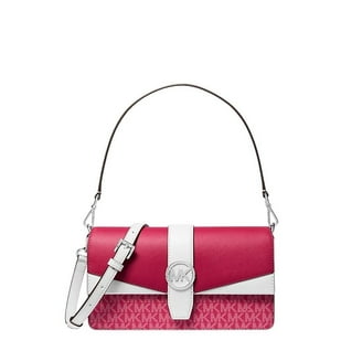 Michael Kors Small Mina Suede Logo Chain Crossbody - Walmart.com