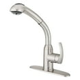 thumbnail image 3 of Dura Faucet Pull-Down Kitchen Faucet for RVs, Motorhomes, Campers, Trailers, - Satin Nickel, 3 of 8