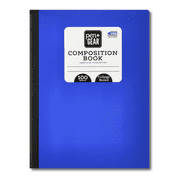 Pen+Gear College Ruled Composition Book, 7.5" x 9.75", Blue, 100 Sheets