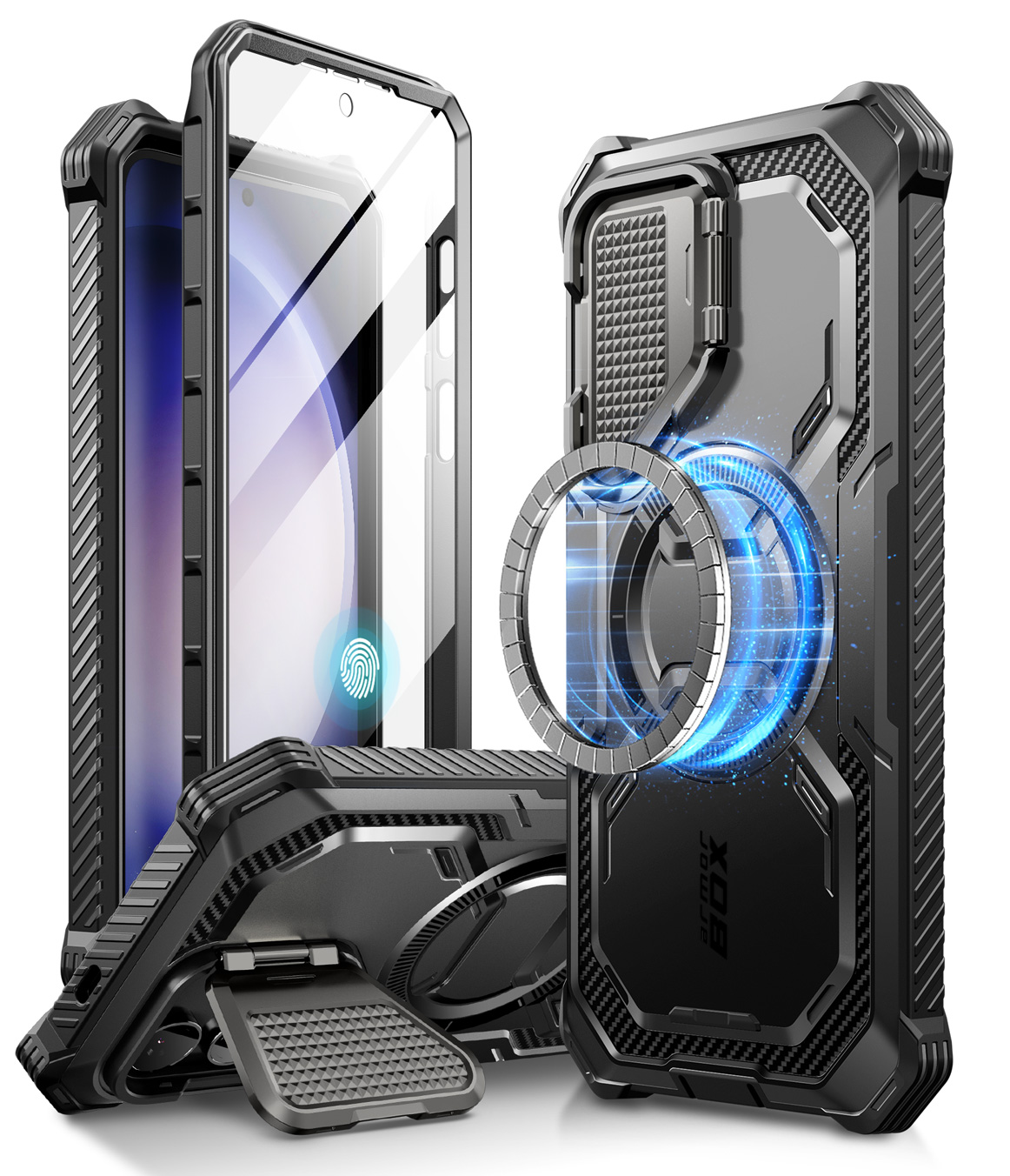 i-Blason Rugged Cell Phone Case with Camera Cover for Samsung Galaxy S24