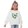thumbnail image 4 of Teen Girls Sweatshirt Tops Cute Printed Long Sleeves Sweatshirts Casual Crew Neck Fall Winter Pullover Tops Clothes Casual Comfy Fleece Jumper School Warm Girl Coat, 4 of 5