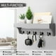 thumbnail image 2 of Llavero decorativo de pared Rebee Vision con estante y 5 ganchos, 2 of 6