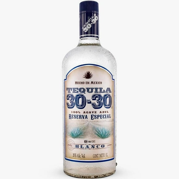 Tequila 30-30 Blanco de 1 L 30-30 Blanco